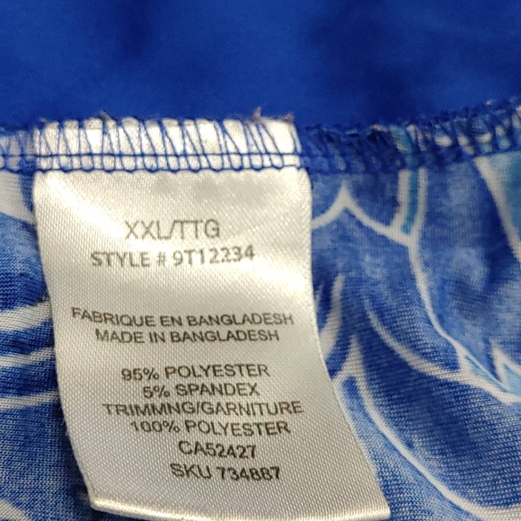 Classic Editions Blue Tunic Top Size XXL - Picture 12 of 12